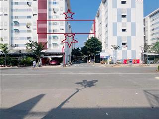 Bán căn hộ góc đối diện dãy nhà phố 34m2. view đường lớn 500 triệu vnđ