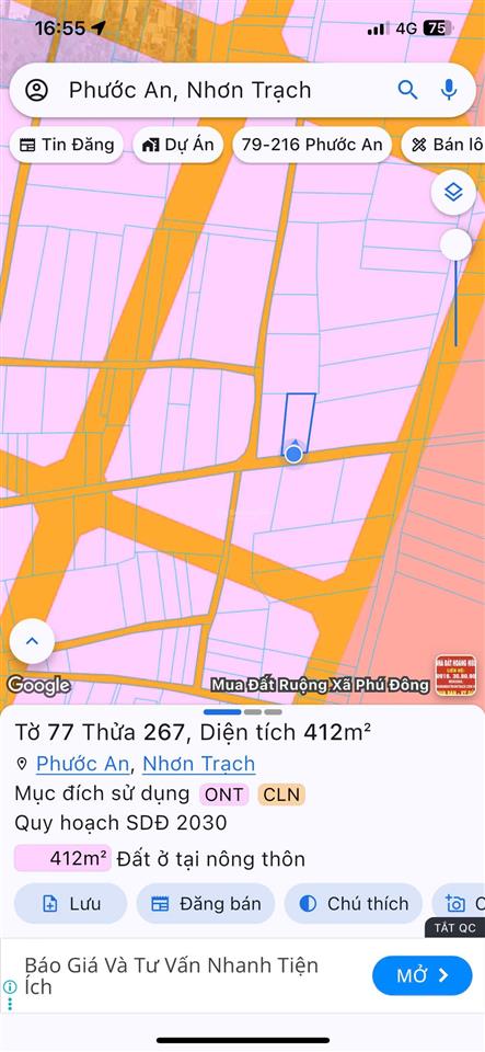 Bán đất hùng vương, 3,5 tỷ, 412m2 đẹp xuất sắc hot!