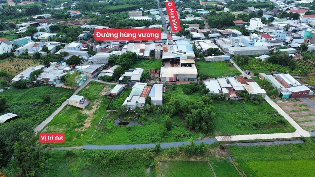 Bán đất tại chợ hòa bình, 1,3 tỷ, 100m2, giá tốt tốt