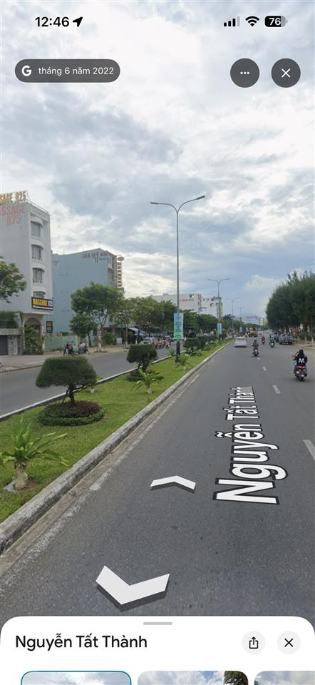 Bán đất mặt tiền nguyễn tất thành, view biển , vị trí hiếm có khó tìm chỉ 125 triệu/m2 tl