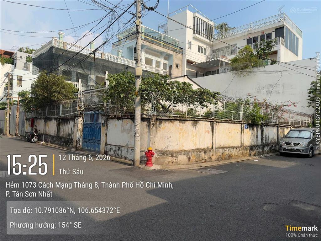 Bán nhà góc 2 mặt hxh đường cách mạng tháng 8  khu cư xá tự do, tân bình. dt 20x23m  giá 79 tỷ