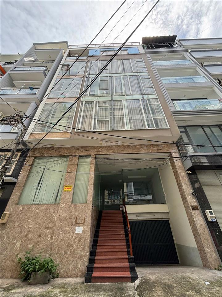 Bán tòa chdv hẻm xe tải lý thường kiệt quận 10. dt 9.2x13m  hầm 6 tầng  gồm 23 chdv  giá 34.9 tỷ