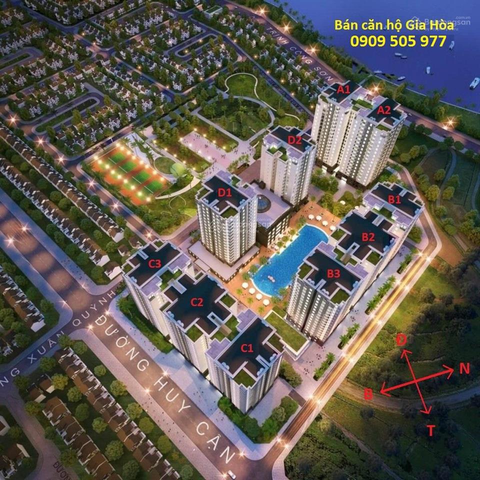 Bán căn hộ chung cư the art, 2pn, 2wc nhà mới, tầng đẹp view mát tặng hết nội thất, có sổ