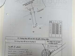Cần bán đất mặt tiền quốc lộ 1  ngang 4m.1, nở hậu  giá 1.7 tỷ (thương lượng khách thiện chí)