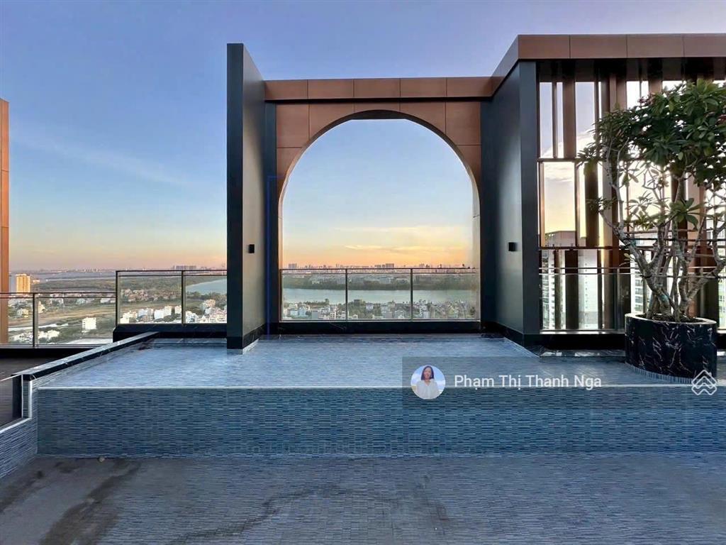 Bán penthouse define, giá 199 tỷ, diện tích 528m2, 5pn, tại thạnh mỹ lợi, q2, hcm
