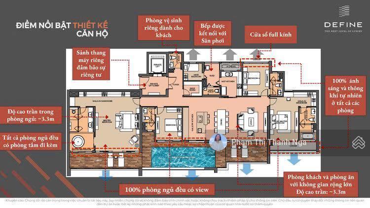 Cho thuê căn 4pn ntcb 325m2 define hồ bơi riêng mới 100% khu tml , quận 2 cũ ...