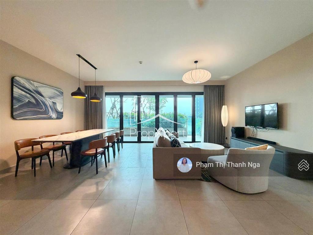 Cho thuê 5 pn sân vườn tại dự án feliz en vista  tháp dinezo giá chỉ 120 triệu dt 309m2 sân vườn