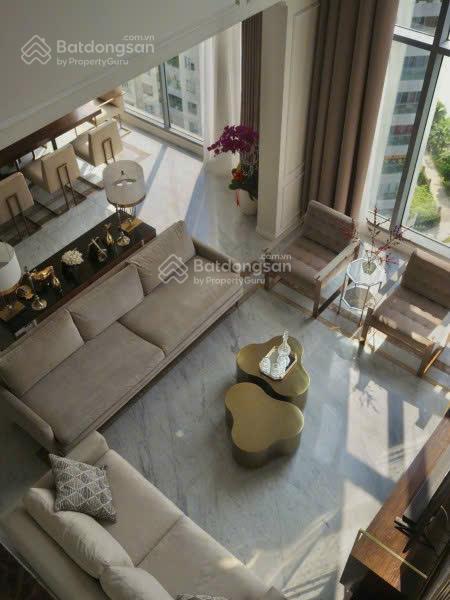Căn hộ penthouse duplex đkc cho thuê, 169 triệu, 325m2, 4pn, 4wc, full nội thất view sông