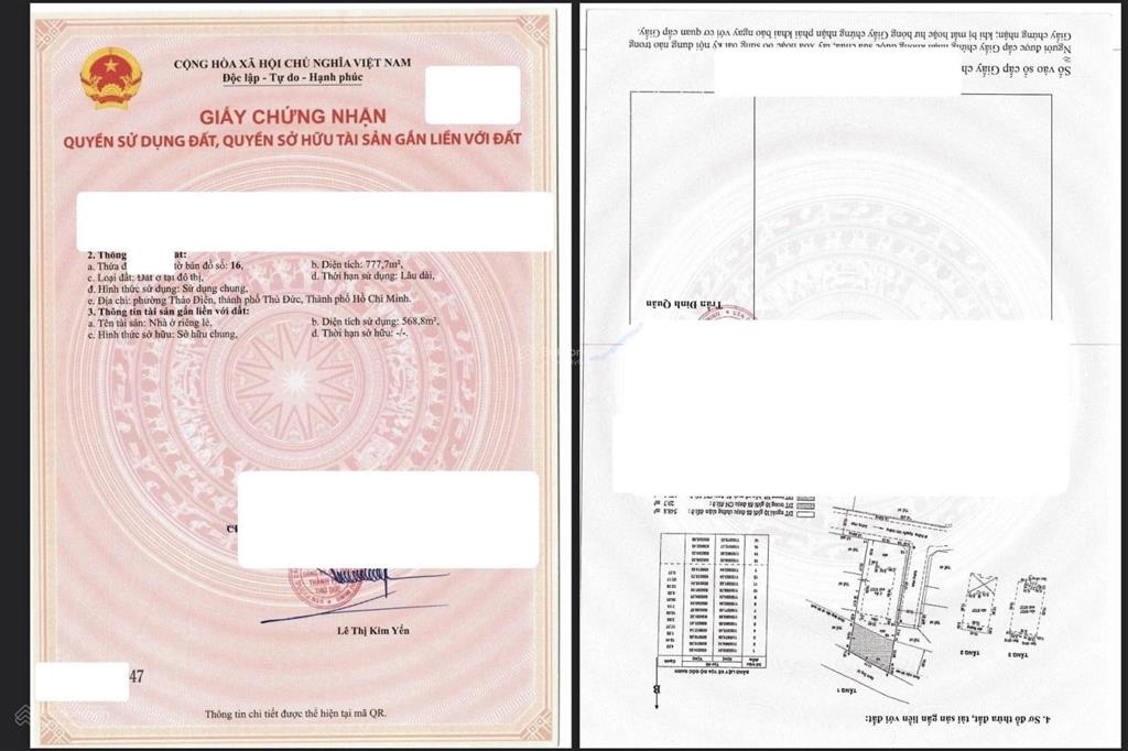 Bán biệt thự 240 tỷ, 777m2 tại nguyễn văn hưởng, thảo điền, tp.hcm, sổ đỏ lâu dài 0933 999 ***