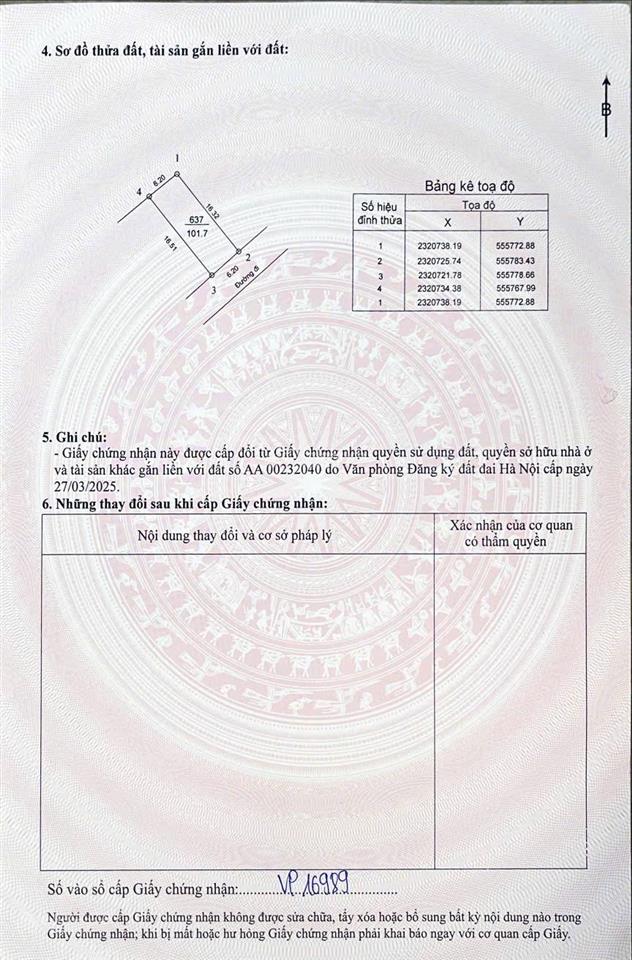 Cần tiền trả nợ em bán mảnh 100m² giá 1 tỷ 800 triệu gần đại học quốc gia và đại học fpt