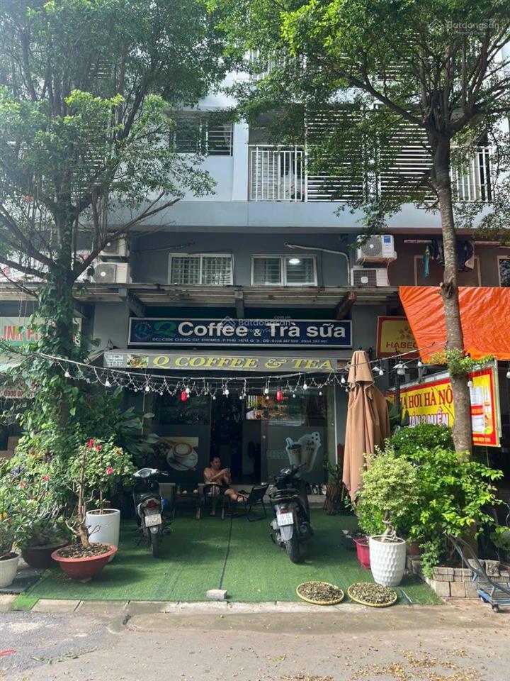 Tiền đẻ ra tiền bán shophouse ehomes phú hữu đang kinh doanh cafe đông khách sổ hồng lâu dài
