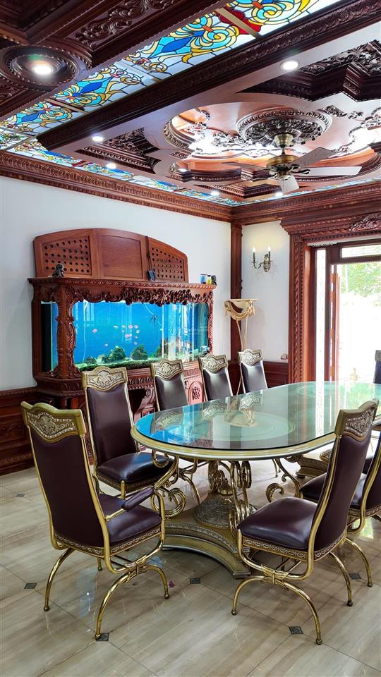 Cho thuê gấp biệt thự mỹ tú 2, 100 triệu, 475 m2, 6pn, 7wc, full nội thất