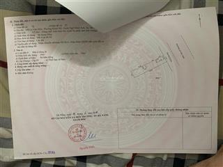 Bán đất mặt tiền đường lê văn hiến, dt 123.8 m2, mặt tiền 5m sổ đỏ giao dịch ngay