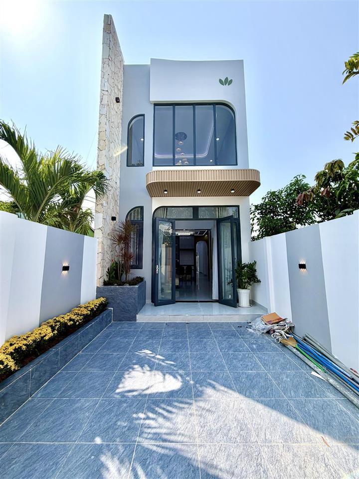 Nhà gác lửng mới xuất hiện ngay trung tâm chợ gò đen,cách ql1a 200m mua ở,đầu tư,cho thuê bao lời