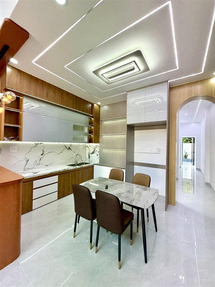Nhà gác lửng mới xuất hiện ngay trung tâm chợ gò đen,cách ql1a 200m mua ở,đầu tư,cho thuê bao lời