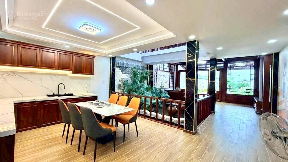 Nhà gỗ phong cách nhật bản đường trường học, phước lý 6x50m sân vườn rộng, tiểu cảnh đẹp 5,1 tỷ