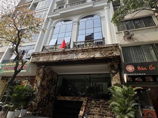 Bán tòa nhà mặt phố trung phụng  q. đống đa  265m2 x 9 tầng  mt 10m  thuê 400tr/tháng