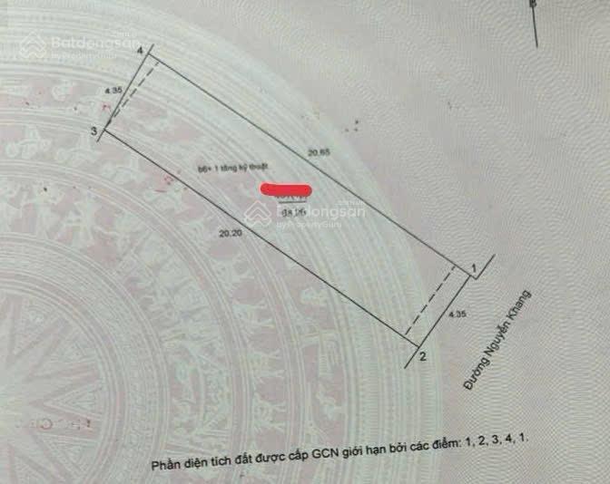 Bán nhà mặt phố nguyễn khang  giá đầu tư 46 tỷ  88m2  mt 4,4m  kinh doanh  thang máy.