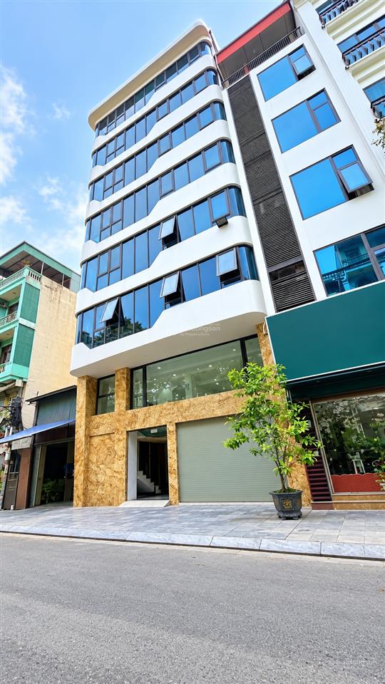 Bán toà vp phố dương khuê 100m2 mt9,6m giá  61,5 tỷ  kinh doanh  thang máy  dòng tiền.