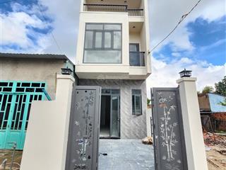 Bán nhà bình dương 1 trệt 1 lầu xây mới gần ngã tư hòa lân quốc lộ 13 p.thuận giao tp.thuận an