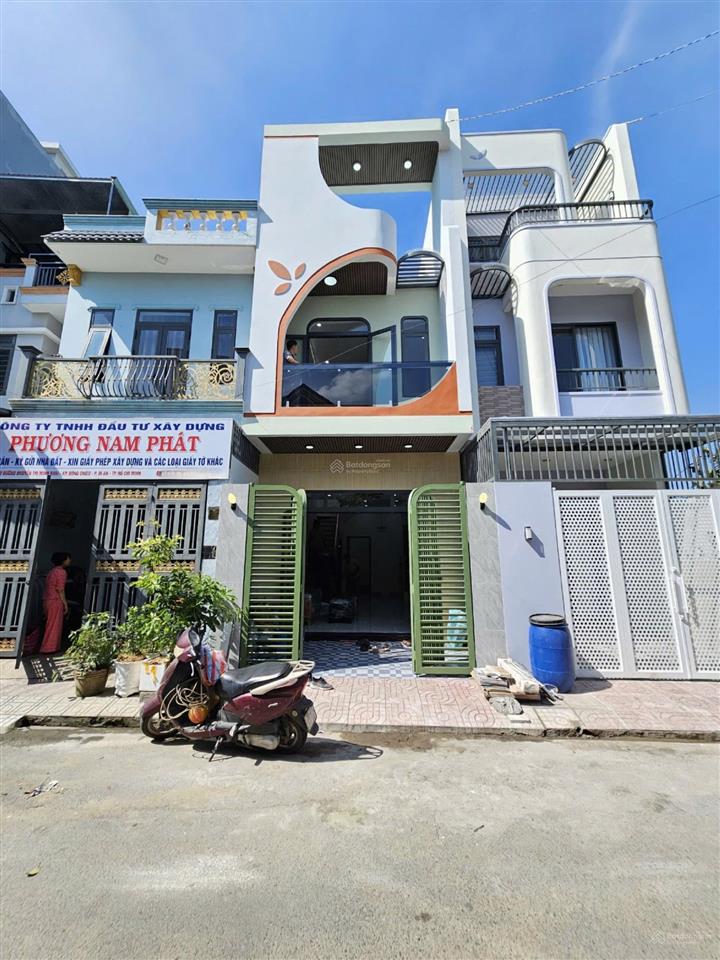 4.97 tỷ / bán nhà 1 trệt 1 lầu, hoàn công gần ngã tư chiêu liêu p.tân đông hiệp tp.dĩ an