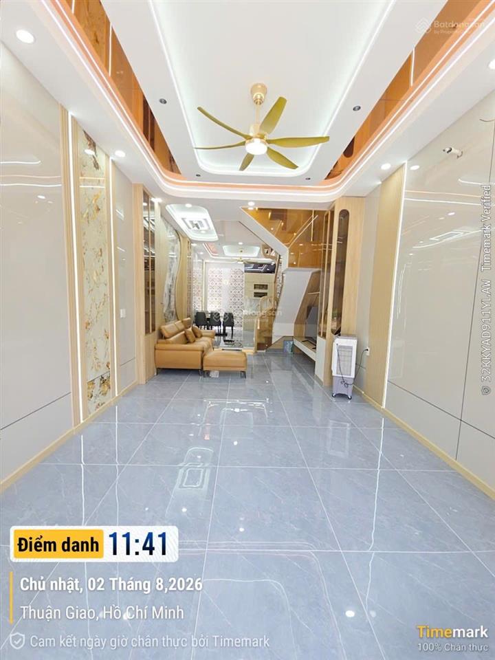 Giảm 600 triệu còn 5 tỷ bán nhà 1 trệt 2 lầu, kdc lộc phát residence, p. thuận giao, tp. thuận an