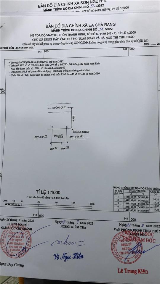 Bán gấp đất mặt tiền ql25 chỉ 790 triệu ngang 18m qh thổ cư full có thể phân 3 lô