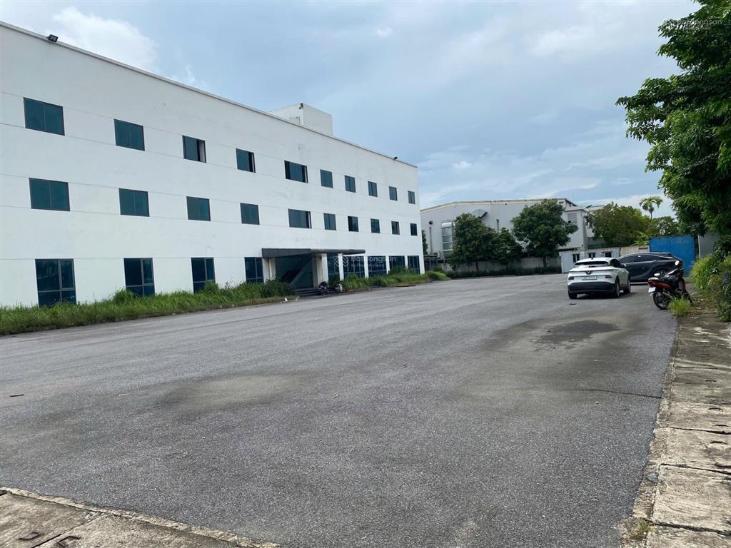 Công ty cần cho thuê gấp 6500m2 tại kcn quang minh, hà nội làm sx logistic, kho lưu, lắp ráp