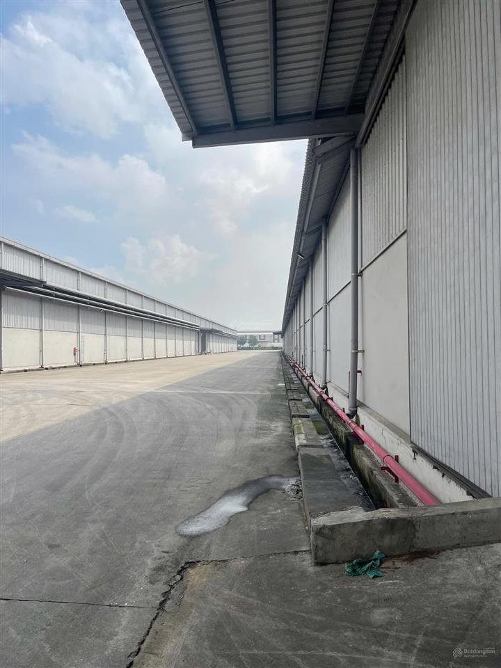 Cc cty cho thuê 10.000 m2 tại phố nối a, hưng yên làm sx, kho lưu, logistic kho đạt chuẩn q. tế