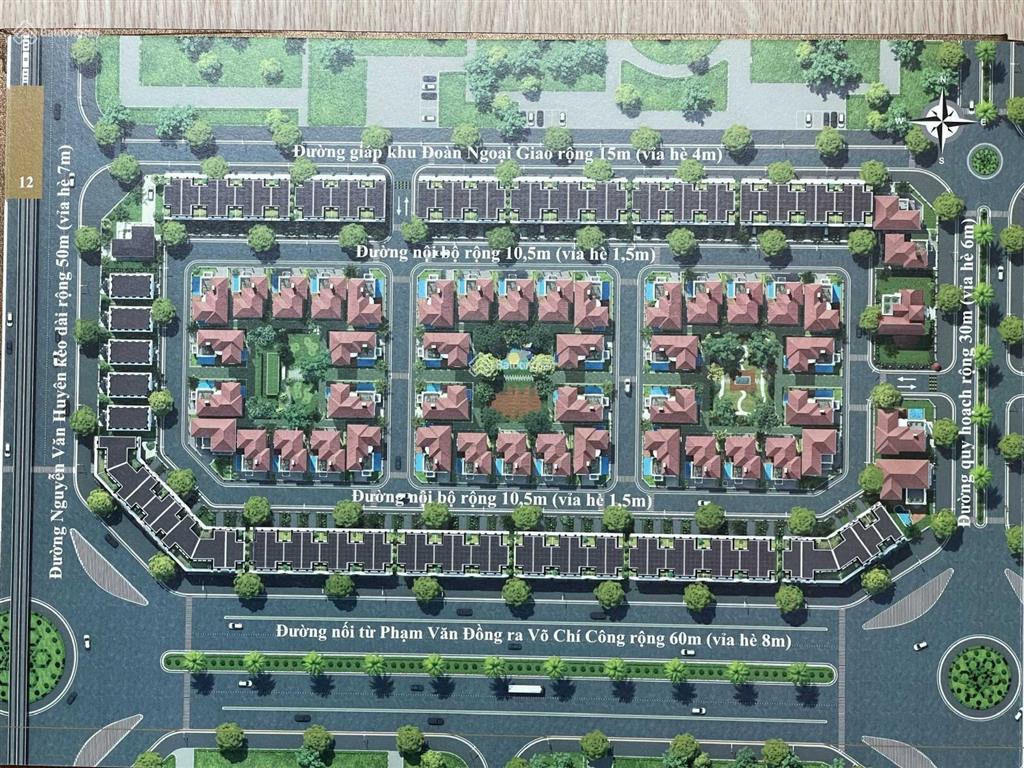 Bán biệt thự đơn lập embassy garden 259m2 căn góc vườn hoa  đông nam  chủ nhà 0332 625 ***