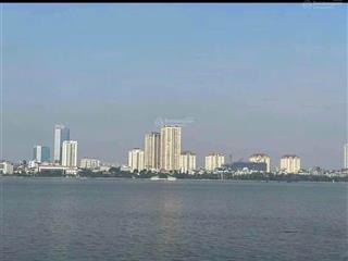 Bán biệt thự mặt hồ tây quảng an 1262m2 lô góc 3 mặt đường trực diện hồ đẹp hướng đông nam mát mẻ