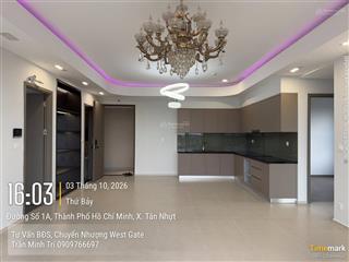Bán gấp căn hộ west gate 3pn 2wc dt 113m2 giá 4,6tỷ
