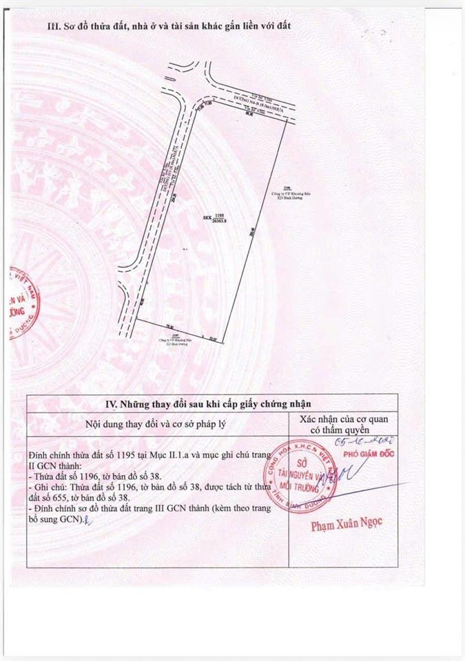 Bán đất trong khu công nghiệp đất cuốc tân uyên