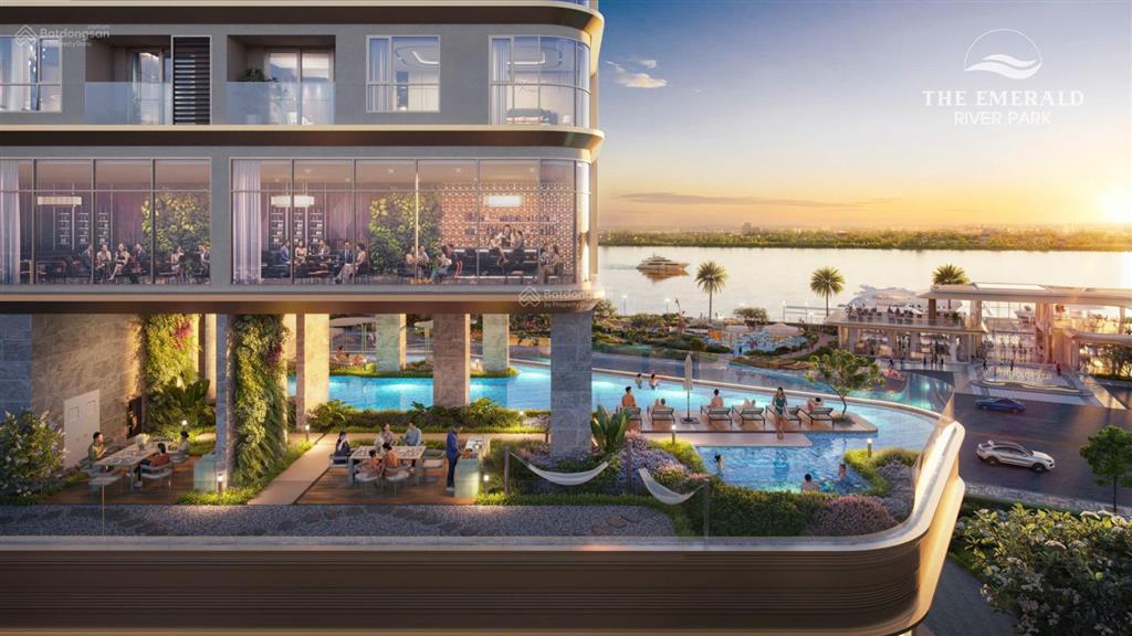 Căn hộ ven sông sài gòn, view trực diện sông