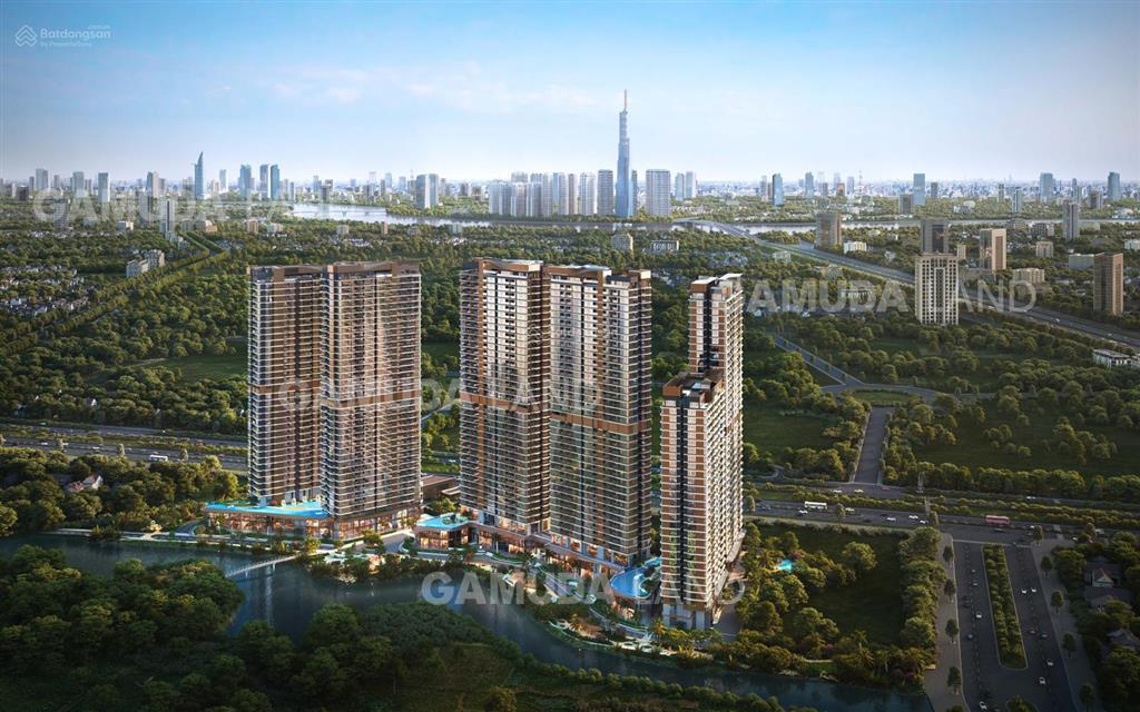 Chính chủ cần bán căn 1pn 55m2 thanh toán chỉ 5% / 6 tháng  eaton park gamudaland