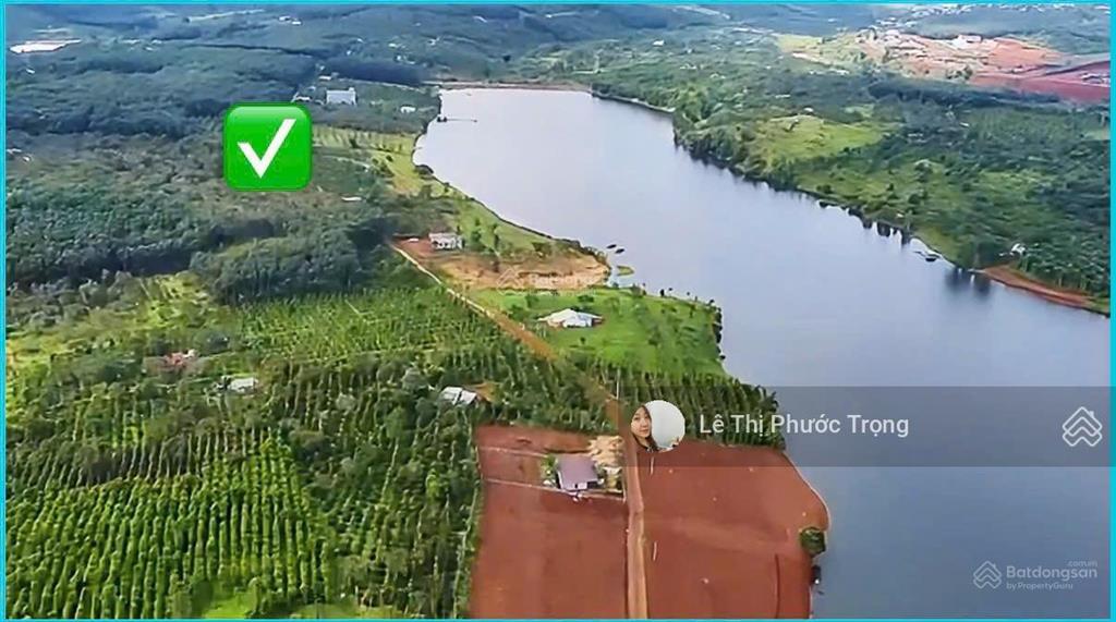 Đất đẹp view hồ sinh thái 50hecta cực mát và đẹp! 750 triệu/1040,7m2 (2 sổ) có 120m2 tc 0919 830 ***