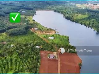 Đất đẹp view hồ sinh thái 50hecta cực mát và đẹp! 750 triệu/1040,7m2 (2 sổ) có 120m2 tc 0919 830 ***