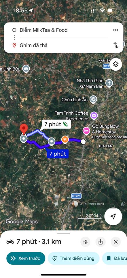 Chính chủ bán lô đất 381m2(302m2 tc) 800triệu tl ngang 11m đất cao, sẵn cà phê có view 0938 609 ***