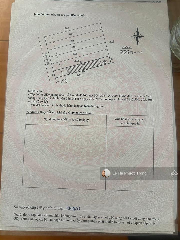 Đất trung tâm thị trấn nam ban 645 triệu/sổ sẵn, view đẹp 0938 609 ***