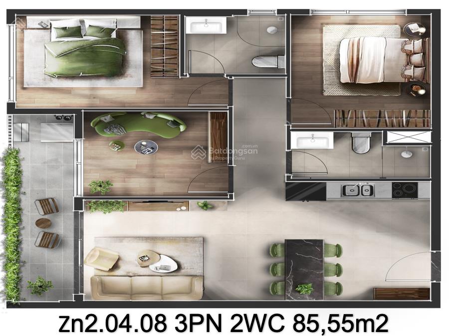 Khách tháp risa gửi bán căn góc 3pn 85,54m2 3,45tỷ đã thanh toán 50% không vay, 0938 609 ***