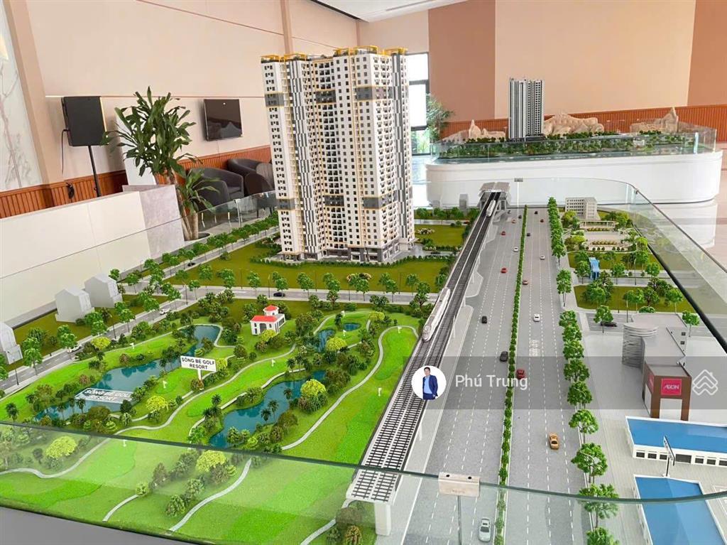Diamond boulevard căn hộ bàn giao full nội thất ngay aeon mall và sân golf sông bé
