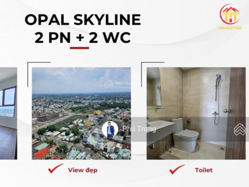 Bán nhanh nhà 2pn chỉ 2,150 tỷ sổ sẵn căn hộ opal skyline.  0938 255 ***