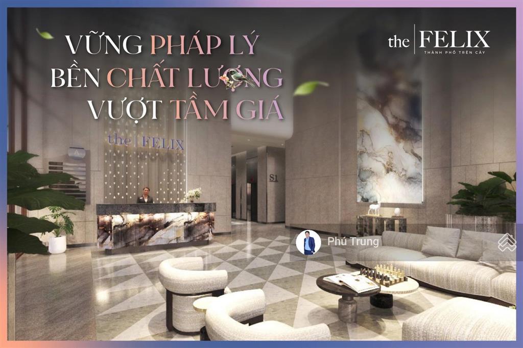 Sang nhanh căn hộ 2pn, 2wc tại the felix thuận an