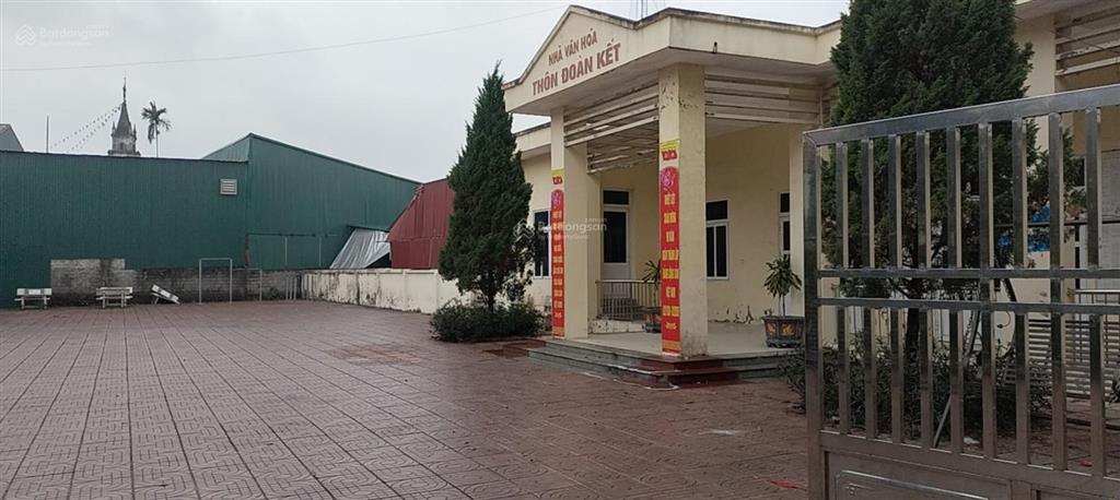 Bán mảnh đất xã kim thư thanh oai 55.1m lô góc nở hậu ôtô đỗ cửa. gần trục đường xe buýt qua