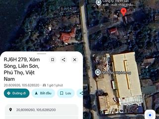 Bán mảnh đất xóm sòng liên sơn hoà bình 3800m có 400m thổ cư. trục chính liên xã. ở, dựng xưởng ok.