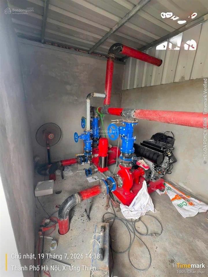 Cho thuê kho xưởng cụm công nghiệp xà cầu ứng hoà hà nội 1200m2 pccc, điện 3 pha, xuất vat