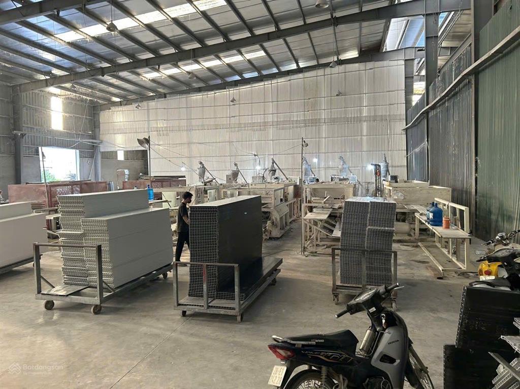 Cho thuê kho xưởng khu công nghiệp vân đình ứng hoà 3000m. pccc, trạm điện, container, vat đầy đủ.