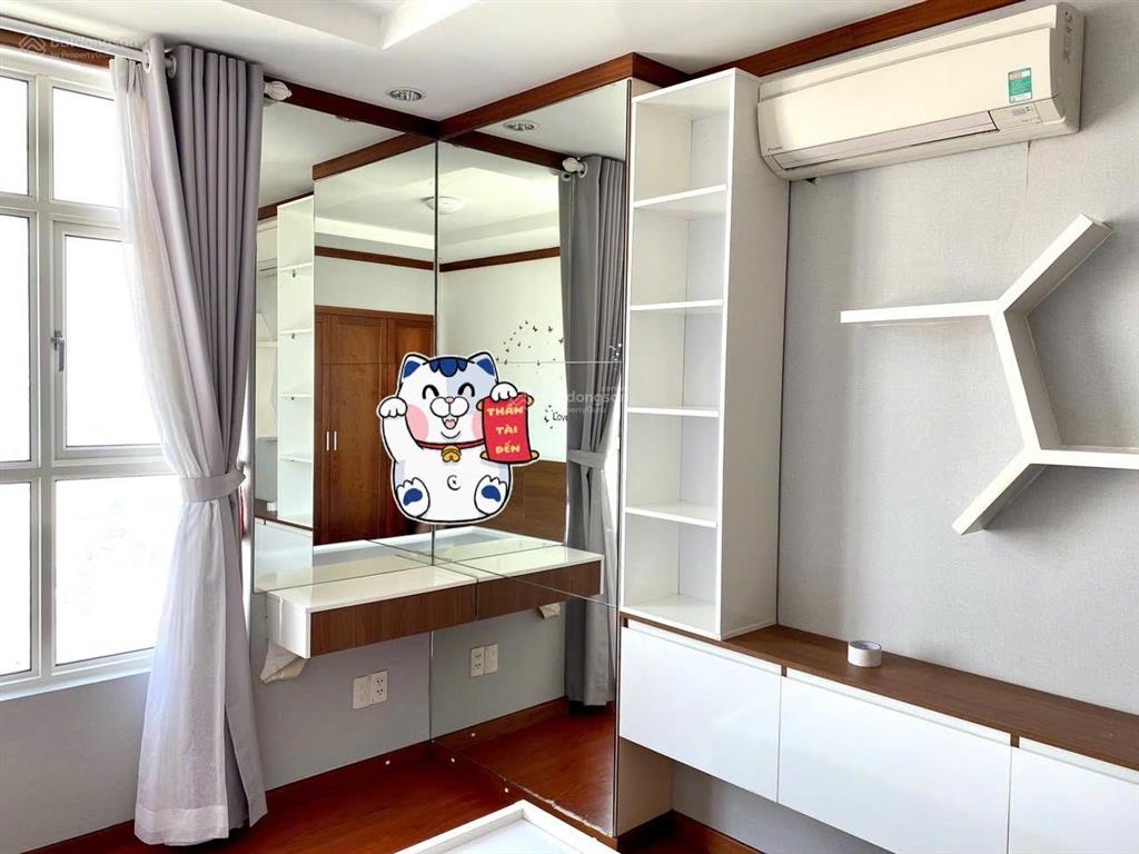 Cho thuê cc hoàng anh thanh bình, 13 triệu, 90m2, 2pn + 2wc + bếp, view đẹp giá 13tr