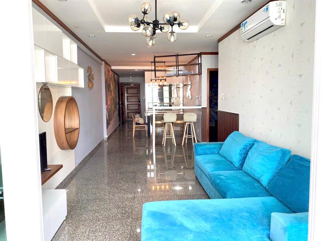 Cho thuê cc hoàng anh thanh bình, 13 triệu, 90m2, 2pn + 2wc + bếp, view đẹp giá 13tr