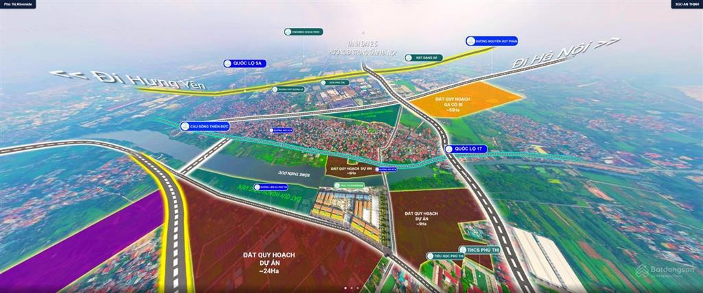 Ngoại giao căn liền kề đối diện chung cư thuộc dự án phú thị, giá tốt nhất , vay ls 0%, ck 7,5%